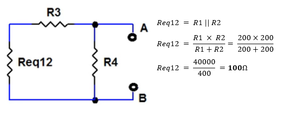 Circuit after reducing R1 and R2