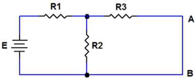 Sample circuit with values