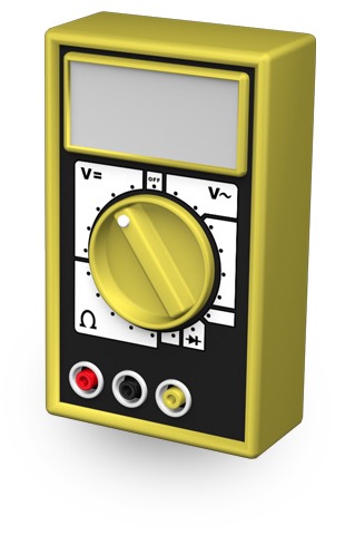 Image of a handheld meter